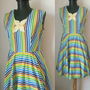 ROCHIE VINTAGE 50s BUMBAC STRIPE