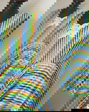 ROCHIE VINTAGE 50s BUMBAC STRIPE