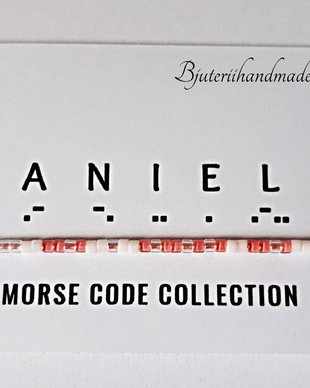 Bratara reglabila cod Morse DANIELA