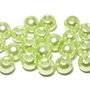 Perle din sticla, 8 mm, vernil