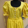 Rochie model rustic cu sorț