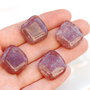 Cabochon - aventurin rosu  - [  1 buc ]