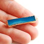 Link agat cu  margini electroplacate aur