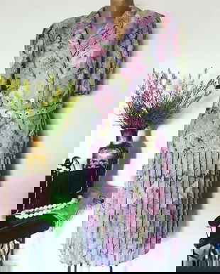 Rochie vintage cu pliseuri