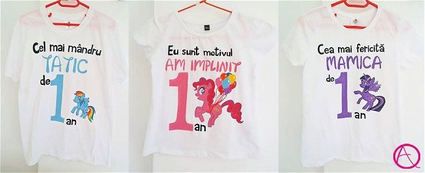 Set tricouri My Little Pony