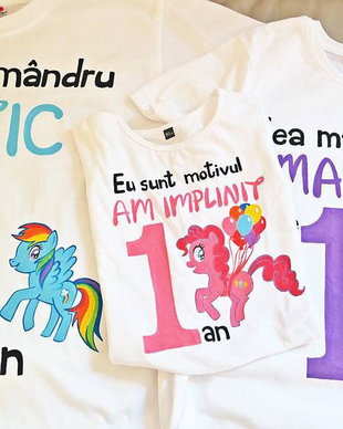 Set tricouri My Little Pony