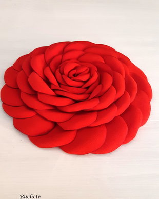 Brosa floare textila/Brosa textila/Brosa gigant
