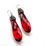 Cercei cristale&rhinestone