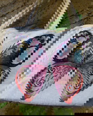 NOUA-Geanta cu fluture