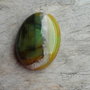 Cabochon agata, 39x29 mm