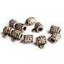 Distantier cu agatatoare, boho stil antichizat 10x8mm Cod:  ETNO 004