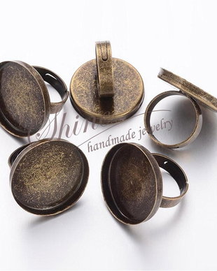 Baza inel bronz, 25mm int.