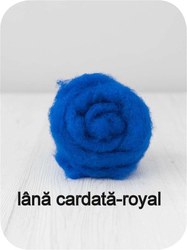 lana cardata- royal