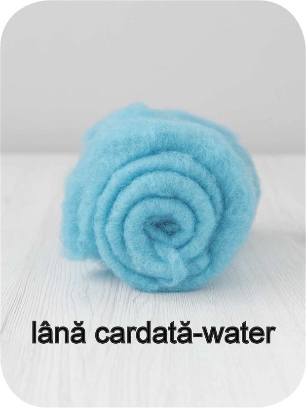 lana cardata- water