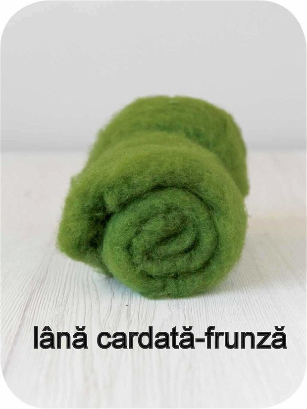 lana cardata- frunza