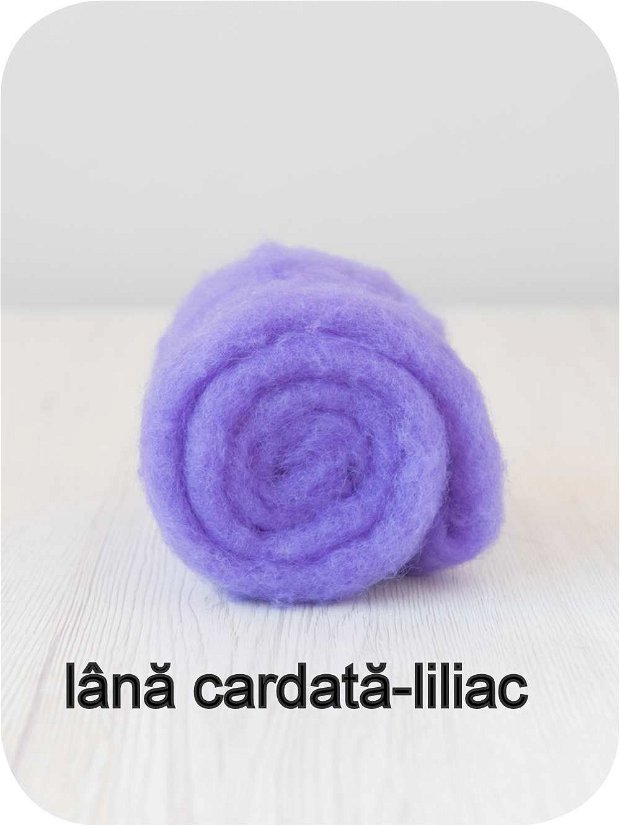 lana cardata- liliac