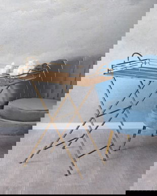 Masa de servit din alama masiva