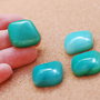 Cabochon jade vopsit  - [  1 buc  ]