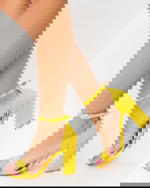 Sandale Dama Sago Galben