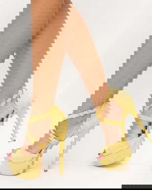 Sandale Jome Galbene