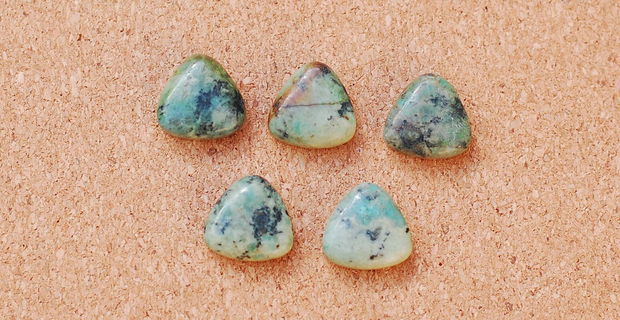 Cabochon Turcoaz African  - 1 buc - natural, netratat -R20