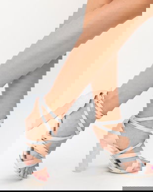 Sandale Viana Argintii