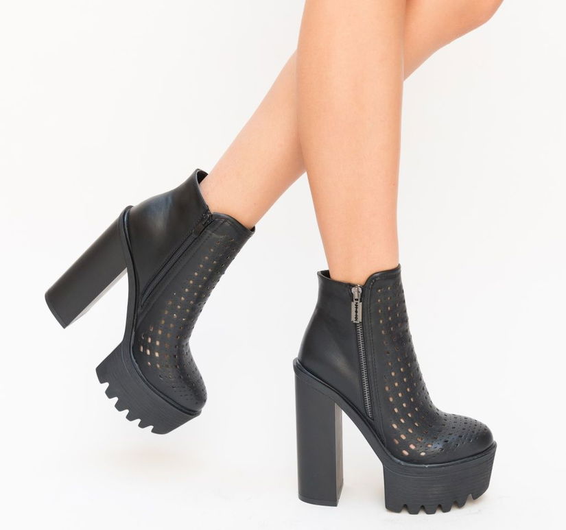 Botine Gomo Negre