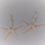 Cercei handmade din fimo si sarma gilt - stea de mare2