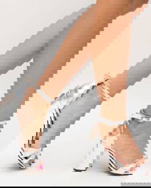 Sandale Naval Argintii