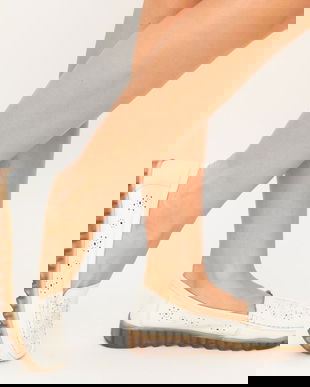 Pantofi Casual Omelo Bej