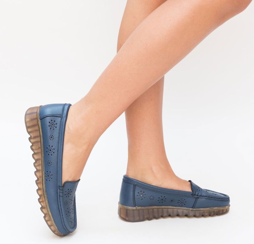 Pantofi Casual Omelo Albastri