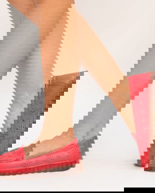 Pantofi Casual Omelo Rosii