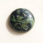 Cabochon Kambaba jasper aprox 30x8 mm