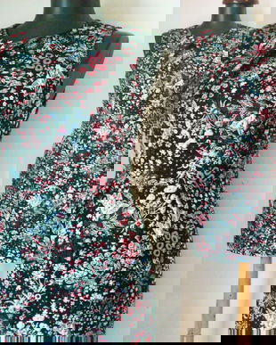 H&M ROCHIE BROCARD BUMBAC FLORAL