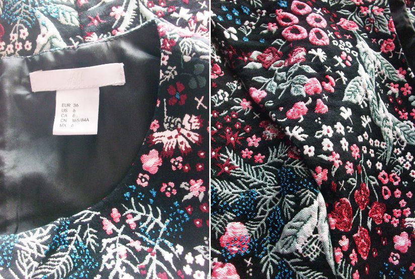 H&M ROCHIE BROCARD BUMBAC FLORAL