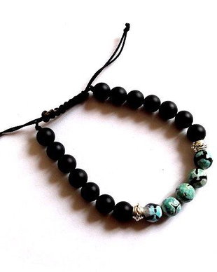 bratara onix mat si agate 34731