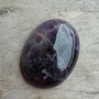Cabochon ametist, 40x30 mm