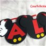Mickey mouse ghirlanda botez/ Banner cu nume