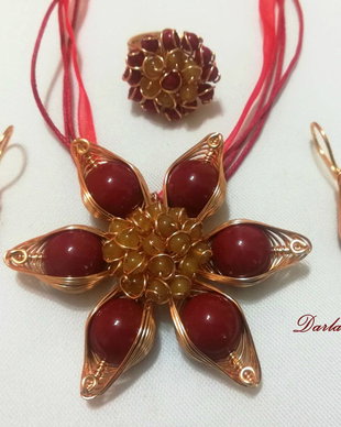 "Red flower"