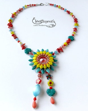 Summer fiesta - colier multicolor