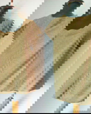 BLUZA PERFORATA PIELE NATURALA ANTILOPA