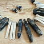 Set/Colier si cercei/regalit albastru