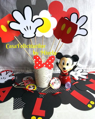 Set decoratiuni Mickey mouse