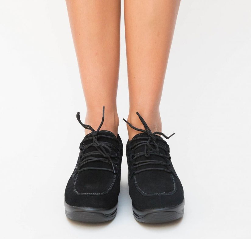 Pantofi Casual Ronto Negri 2