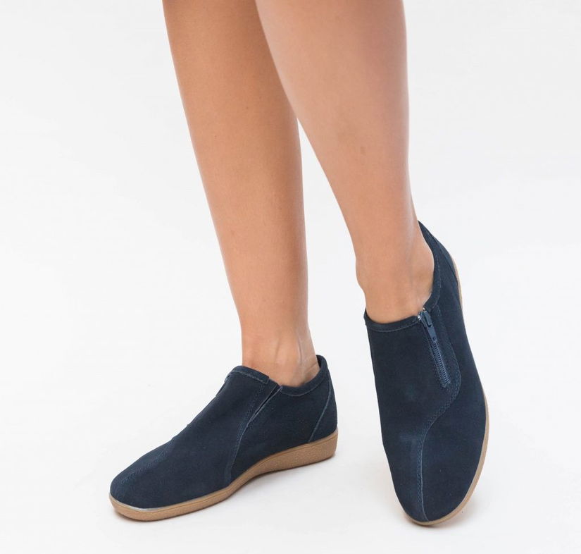 Pantofi Casual Barona Bleumarin