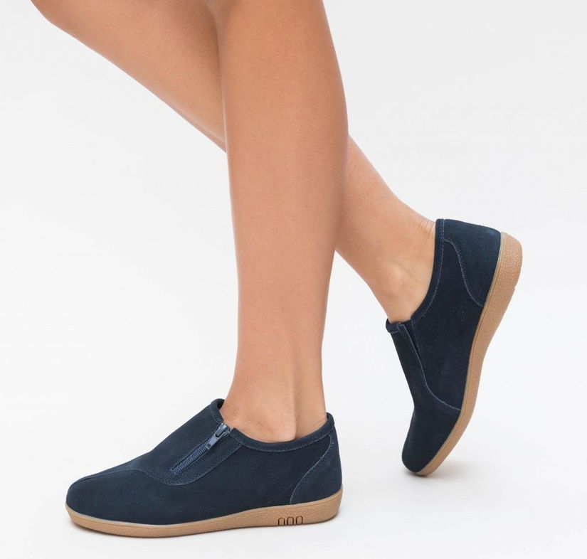 Pantofi Casual Barona Bleumarin