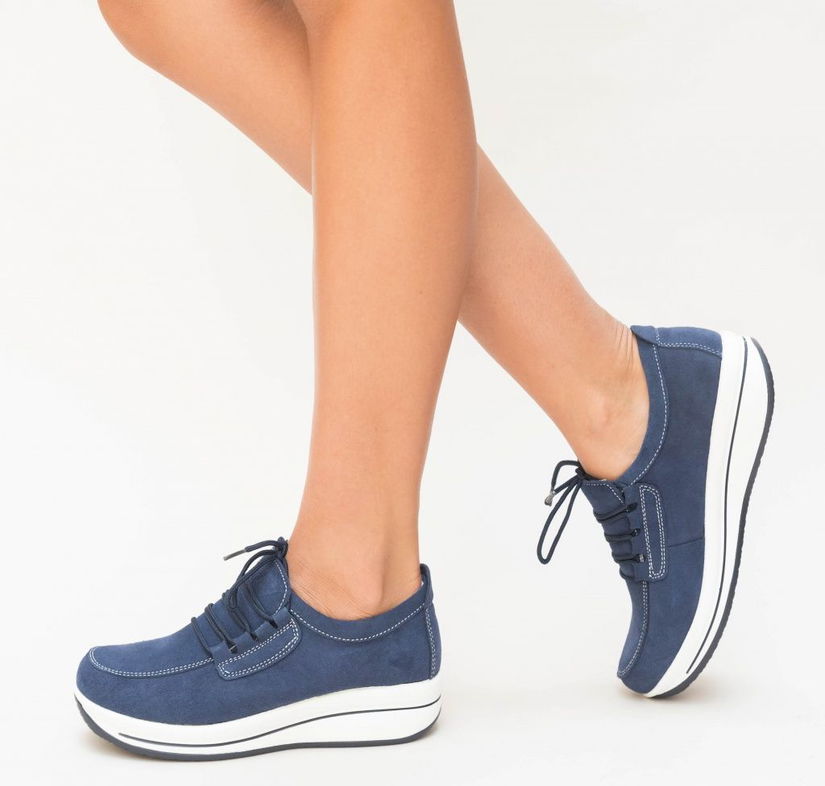 Pantofi Casual Ronto Bleumarin