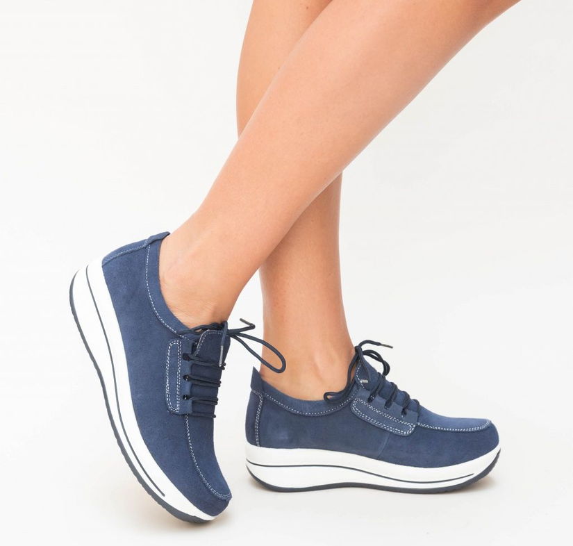 Pantofi Casual Ronto Bleumarin