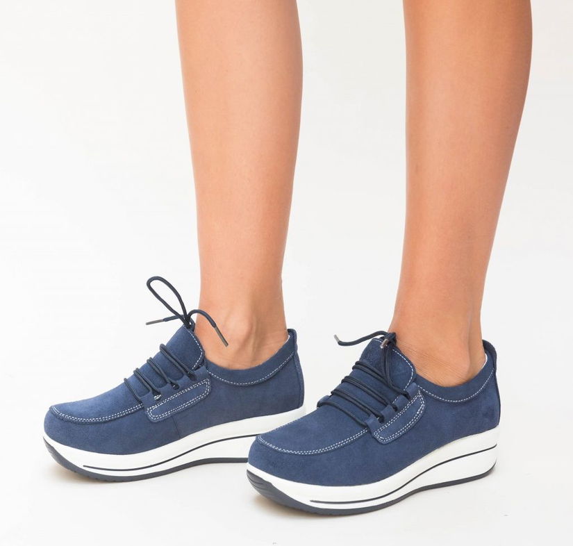 Pantofi Casual Ronto Bleumarin