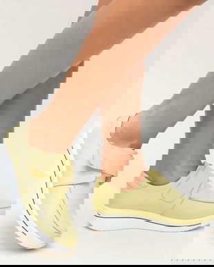 Pantofi Casual Iron Galbeni 2